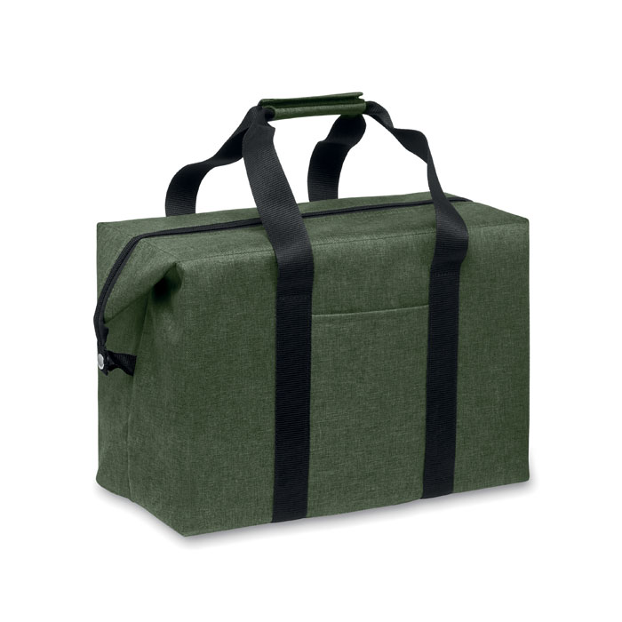 Torba chłodząca 300D RPET 3L KIRA - ciemnozielona mo2518-60