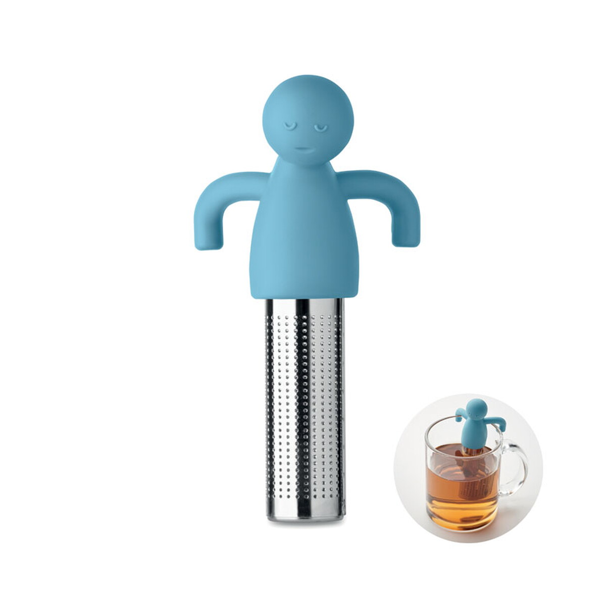 Zabawny zaparzacz do herbaty NINOT - baby blue mo2604-66