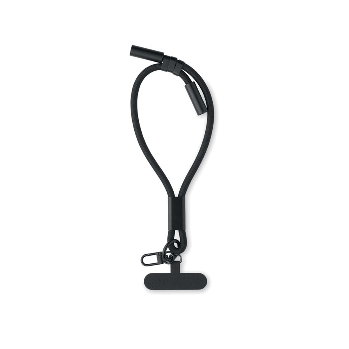 Smycz ładująca do telefonu 60W VRIST - czarna mo2681-03