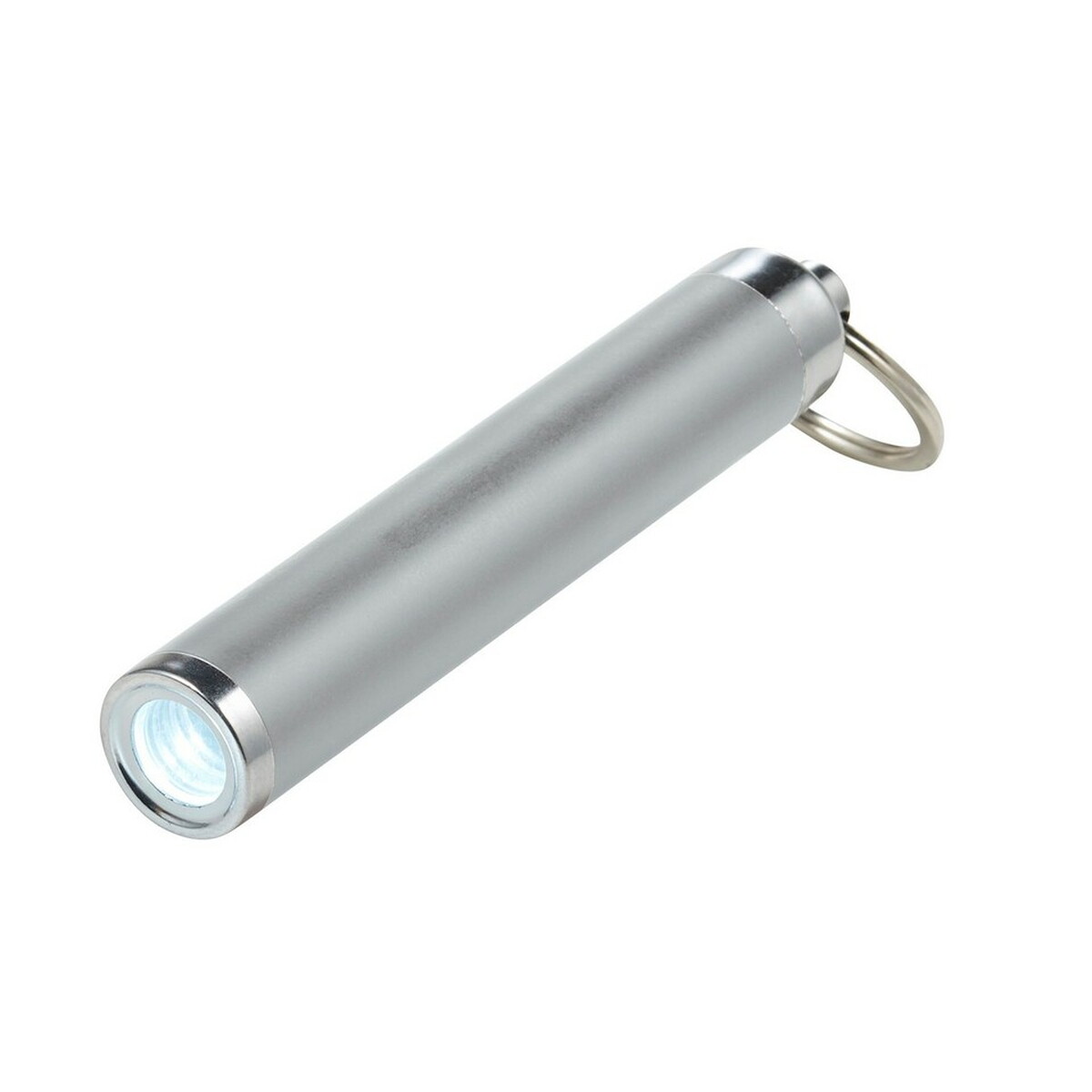 Brelok do kluczy, lampka LED - srebrna V0601-32_AAA01