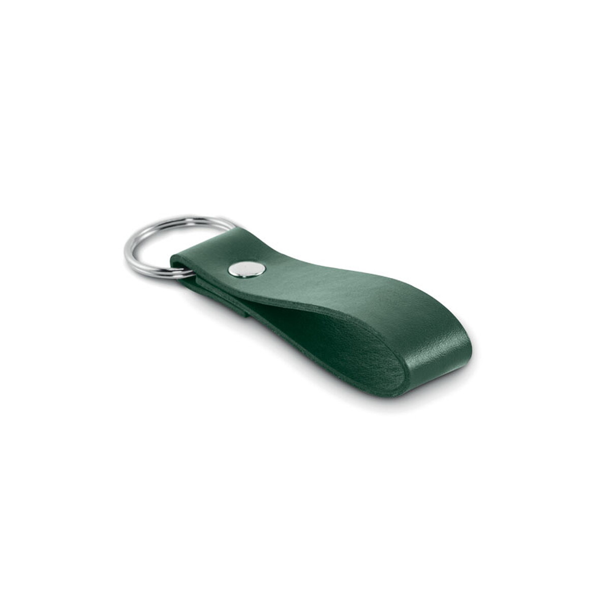 Breloczek z zawieszką PU STROKEY - ciemnozielony mo2460-60