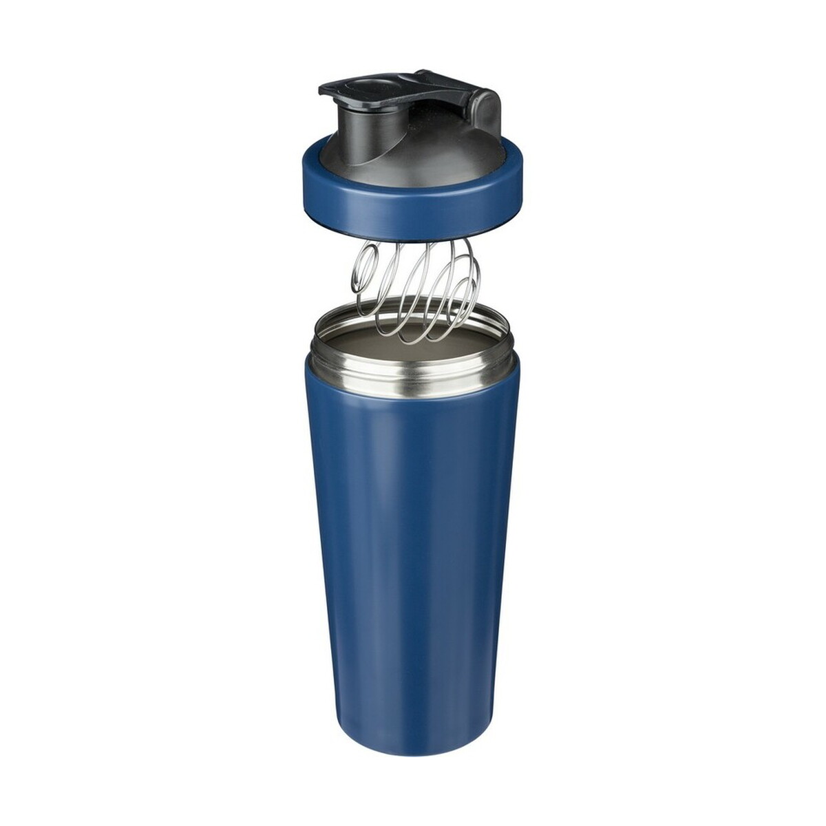Butelka sportowa 750 ml, shaker - błękitna VA581-23_AAA02