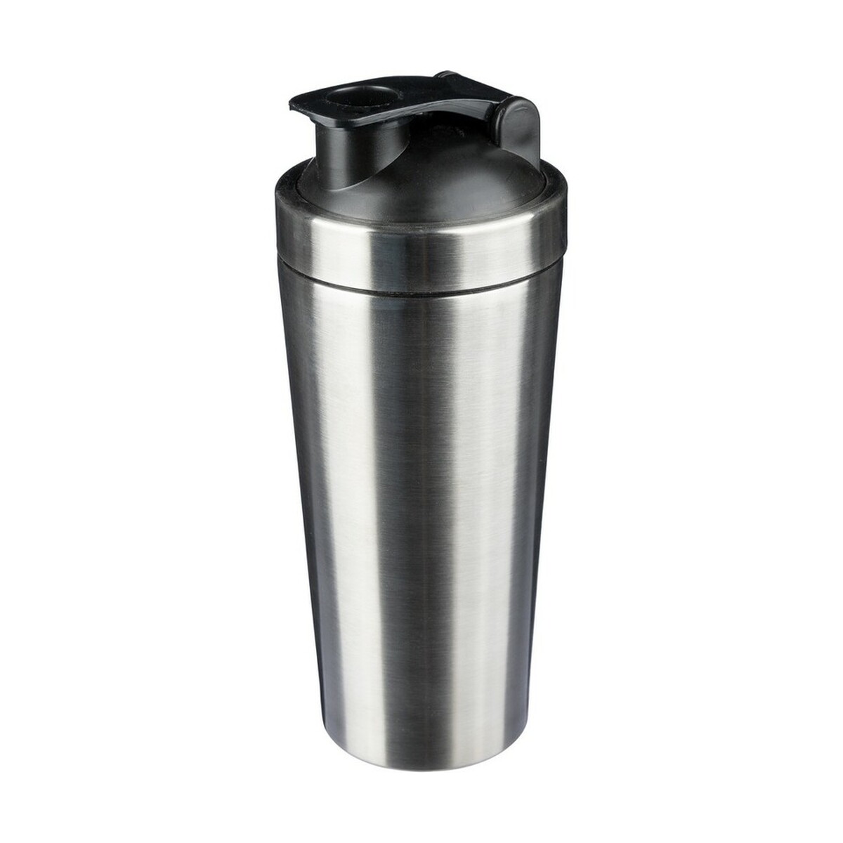 Butelka sportowa 750 ml, shaker - srebrna VA581-32_ISR01