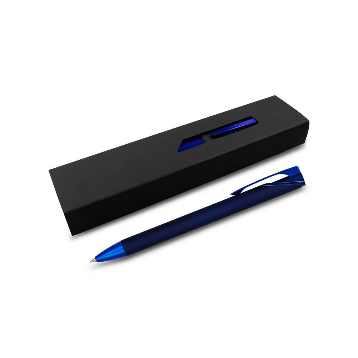 Długopis w etui | Joziah - granatowy VA051-04_AAA01