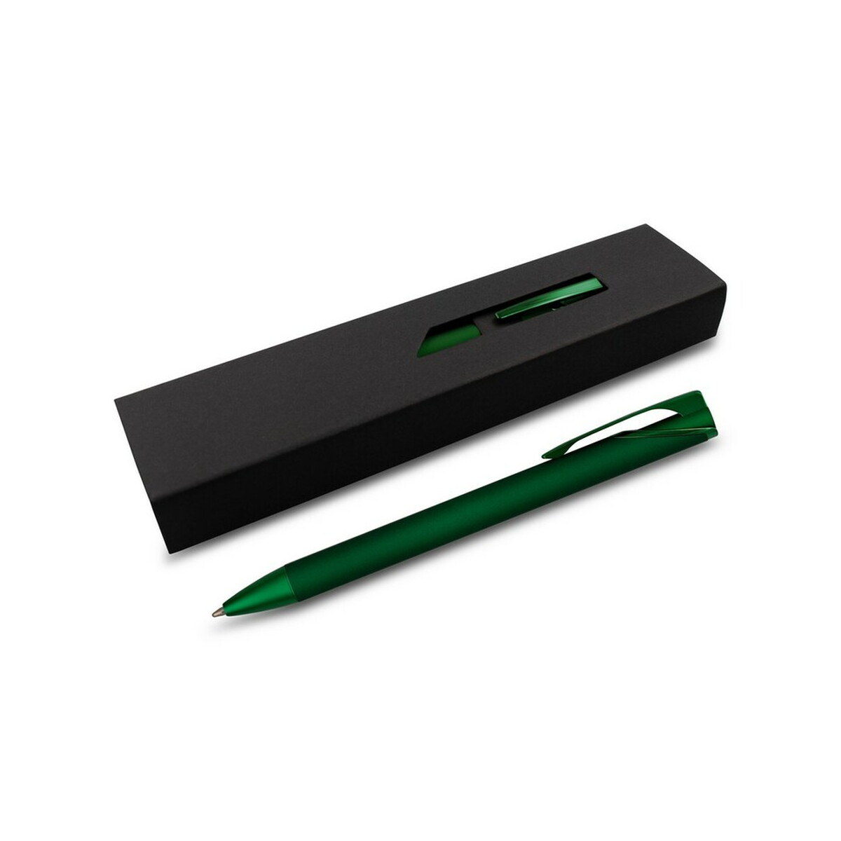 Długopis w etui | Joziah - zielony VA051-06_AAA01