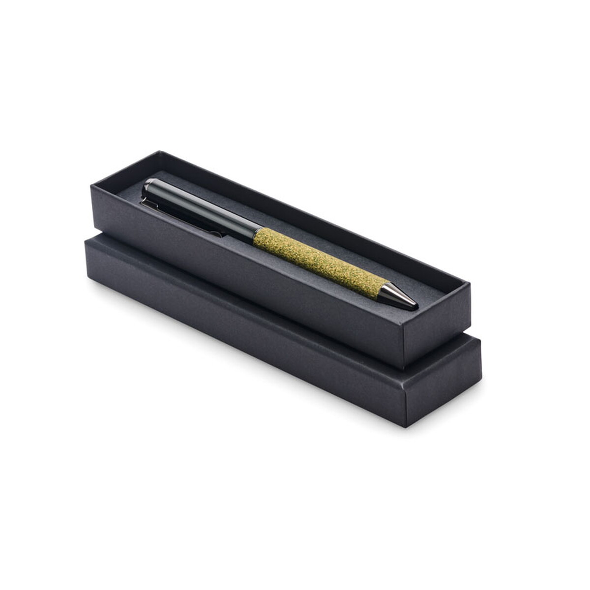 Metalowy długopis w pudełku CHIPPEWA PEN - zielony mo2632-09