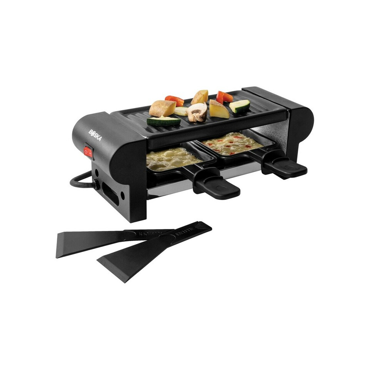 Grill elektryczny BOSKA Raclette Mini - czarny VSB15-03_RB851100__B_1
