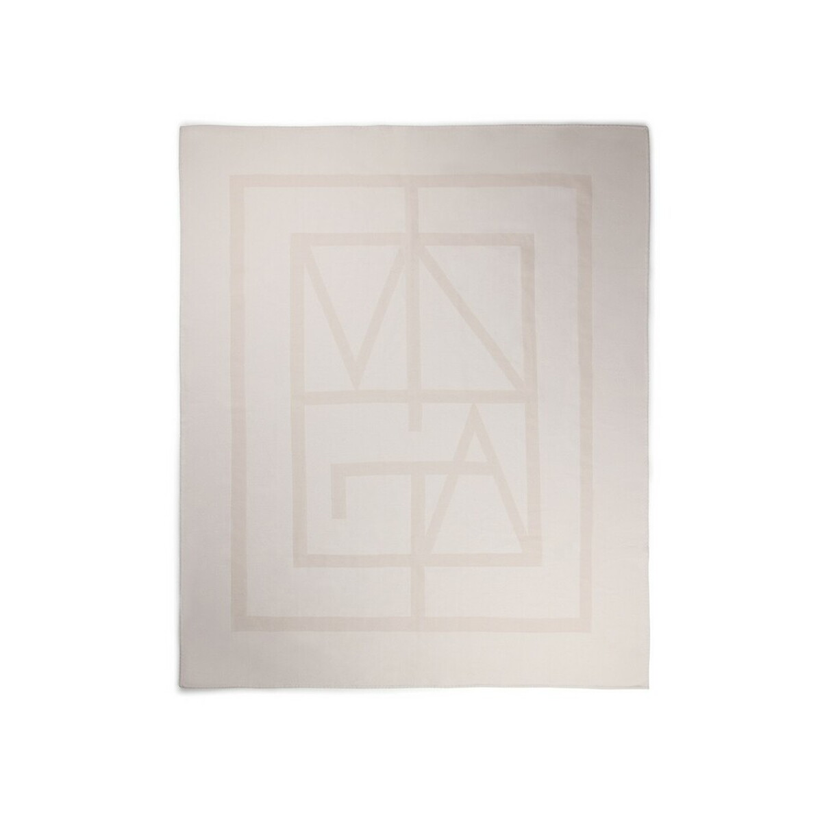Koc VINGA Monogram - biały VG640-02_V4040603__B_1