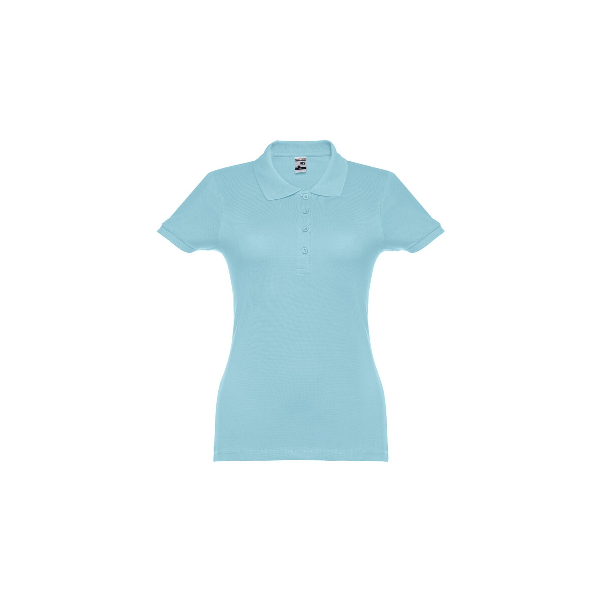 THC EVE II. Damski polo t-shirt - Błękitna 11169_124-a