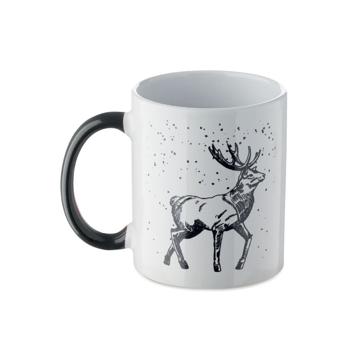 Ceramiczny kubek 300ml FESTIMUG - czarny cx1571-03