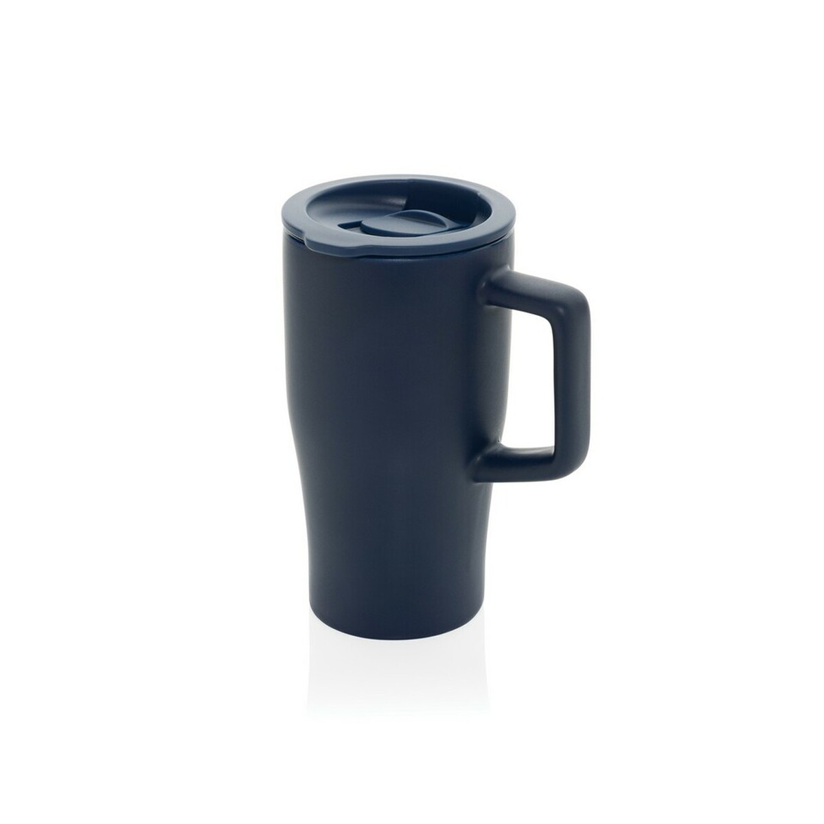 Ceramiczny kubek podrożny 490 ml - granatowy P437.2225__B_1