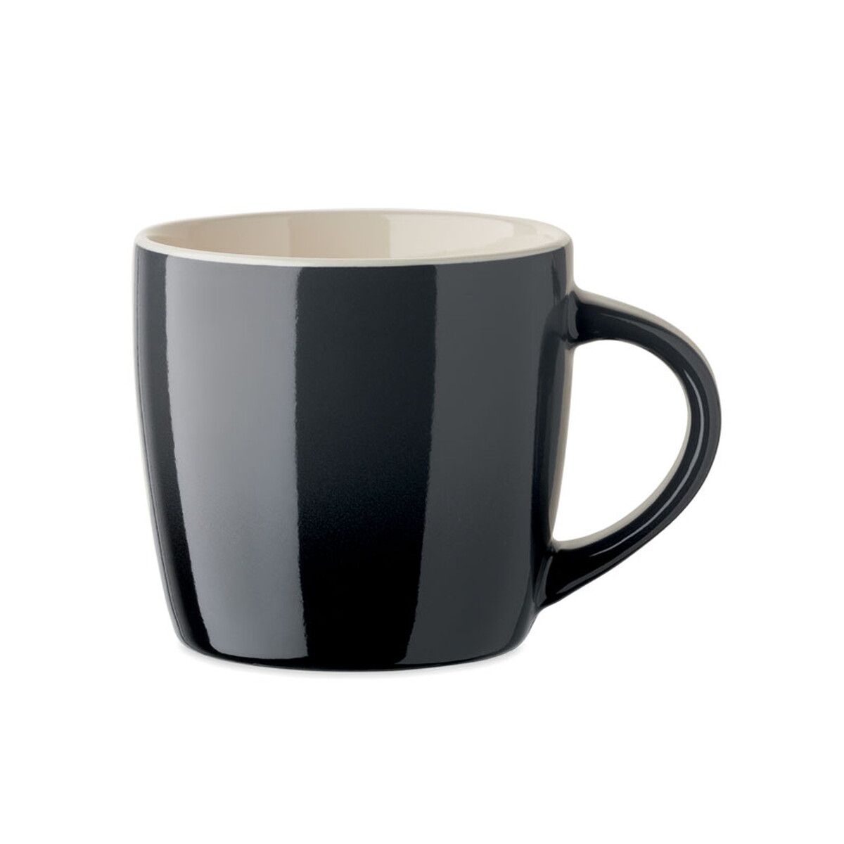 Kubek ceramiczny 300ml PEZE - kamiennoszary mo2564-15