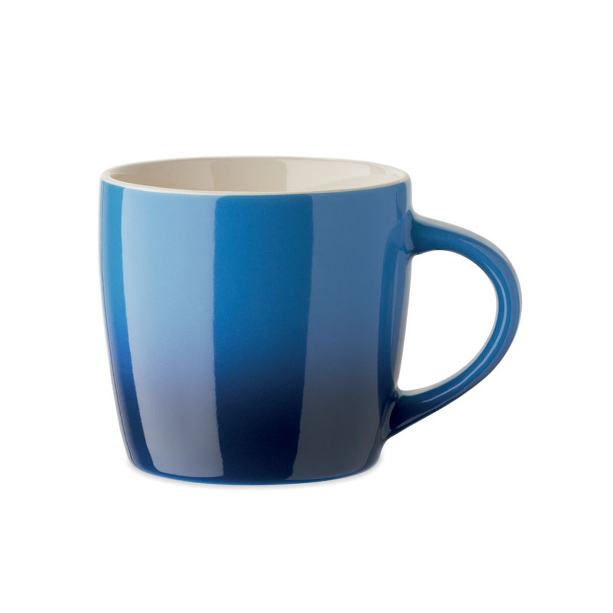 Kubek ceramiczny 300ml PEZE - niebieski mo2564-04
