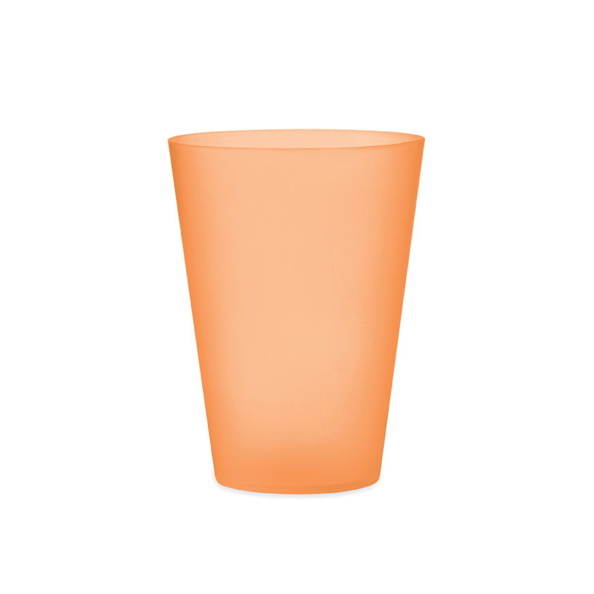 Kubek eventowy 300ml FESTA - przezroczysty pomarańczowy mo6375-29