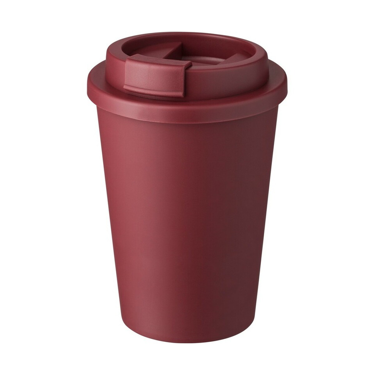 Kubek podróżny 350 ml - burgundowy V1528-12_AAA02