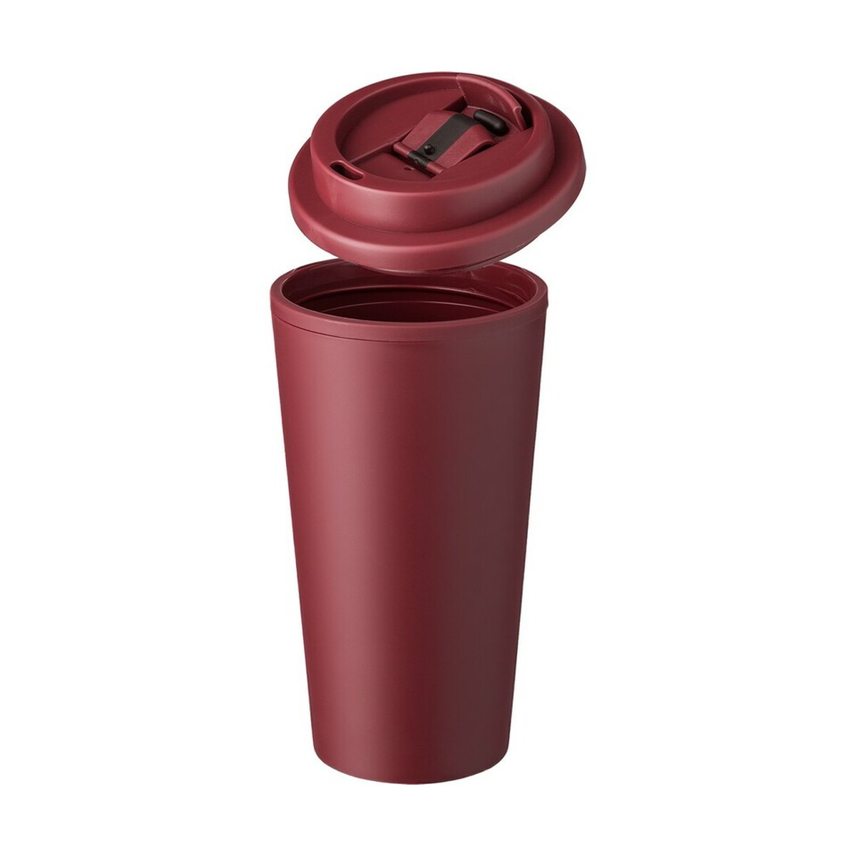 Kubek podróżny 475 ml - burgundowy V1527-12_AAA02