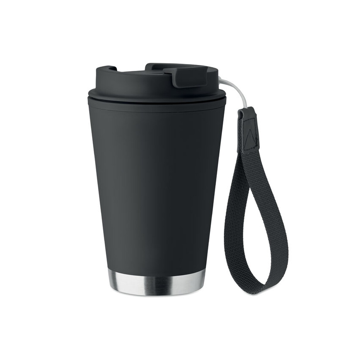 Kubek z podwójną ścianką 300 ml TOPIZ - czarny mo2596-03