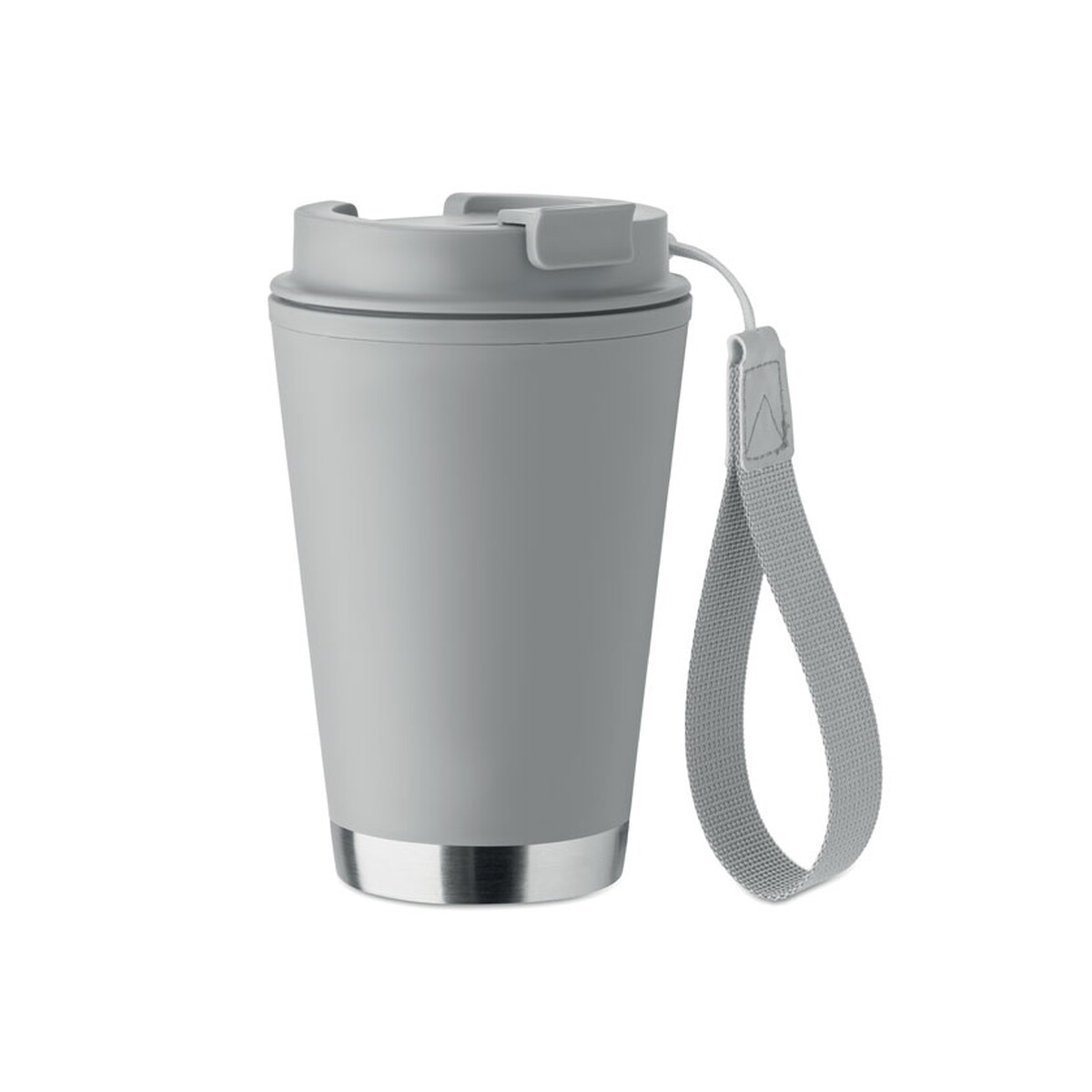 Kubek z podwójną ścianką 300 ml TOPIZ - szary mo2596-07