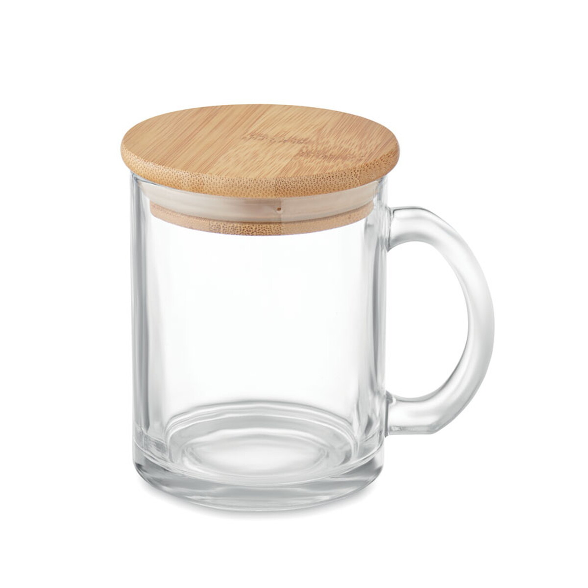 Szklany kubek 300 ml recykling CELESTIAL - przezroczysty mo2091-22