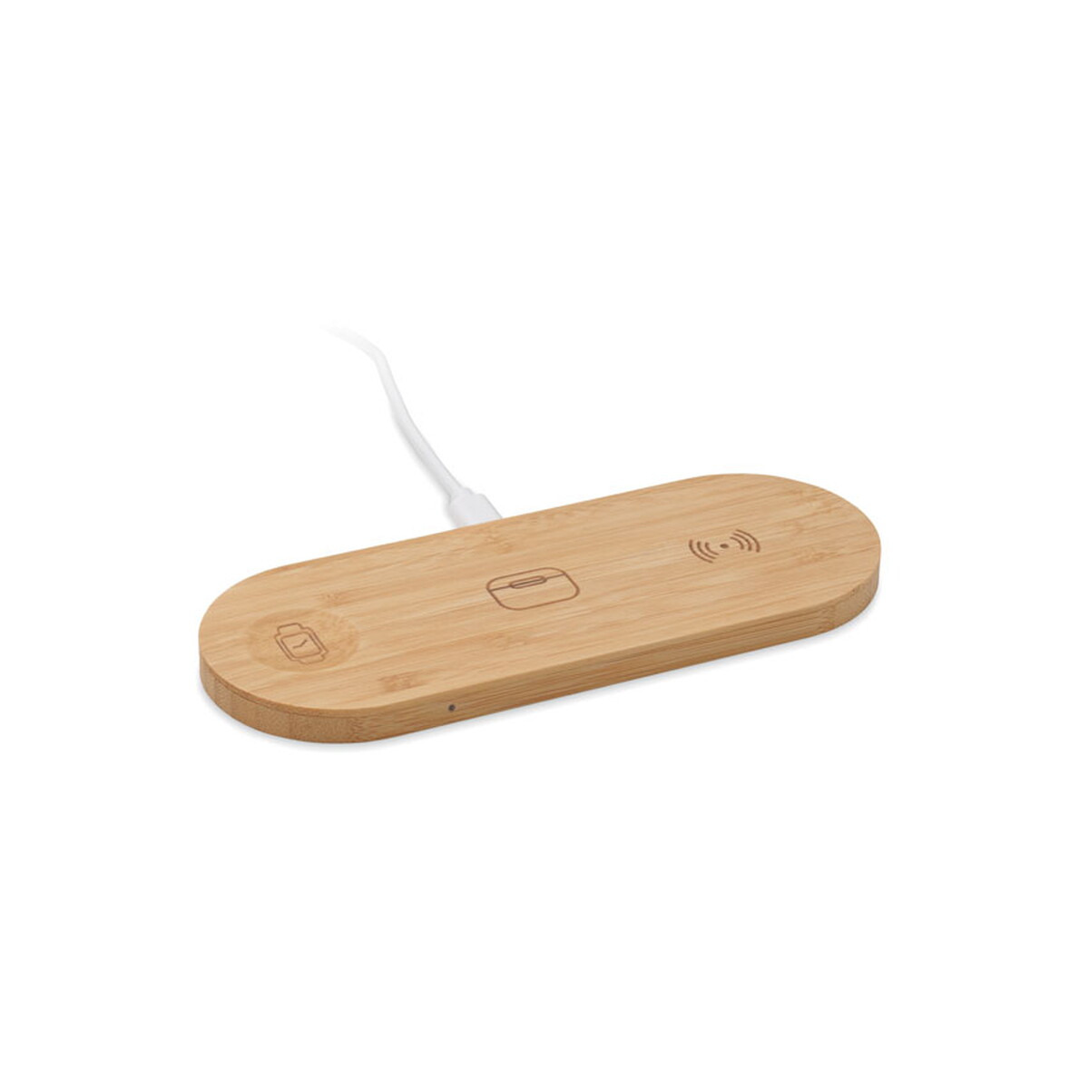 Ładowarka bezp. 3 w 1 15 W RECPAD - drewniana mo2729-40