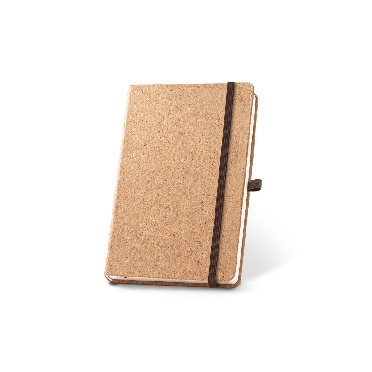 HAWKINS A5. Notatnik korkowy A5 z gładkimi stronami z certyfikowanego materiału FSC™ i innych kontrolowanych materiałów - Naturalny 93807_160