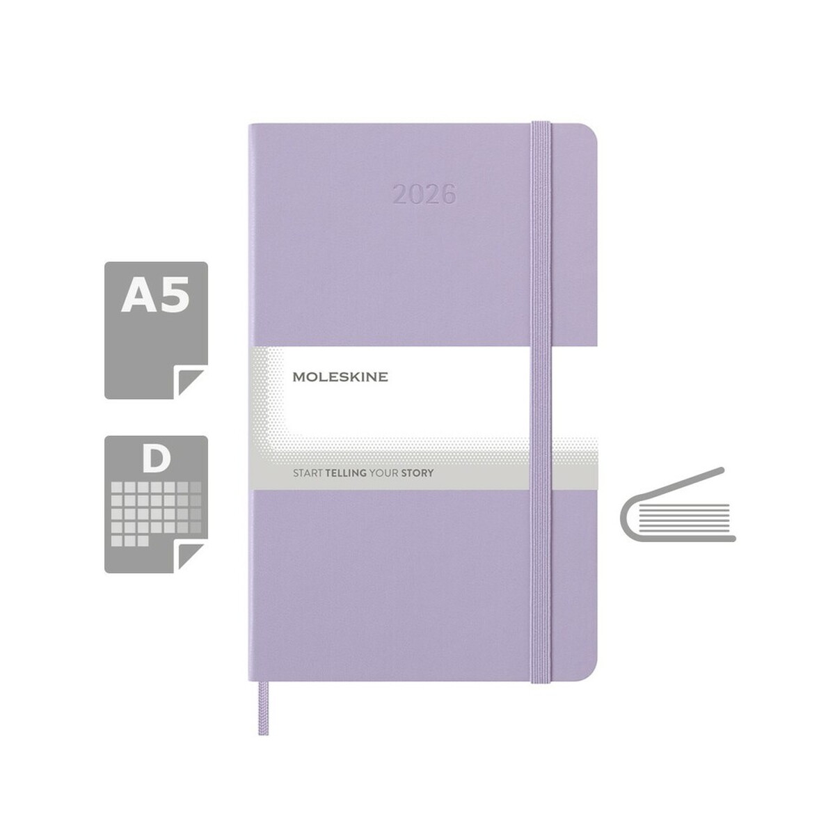 Kalendarz MOLESKINE - różowy VM394.2026-21_AAA00