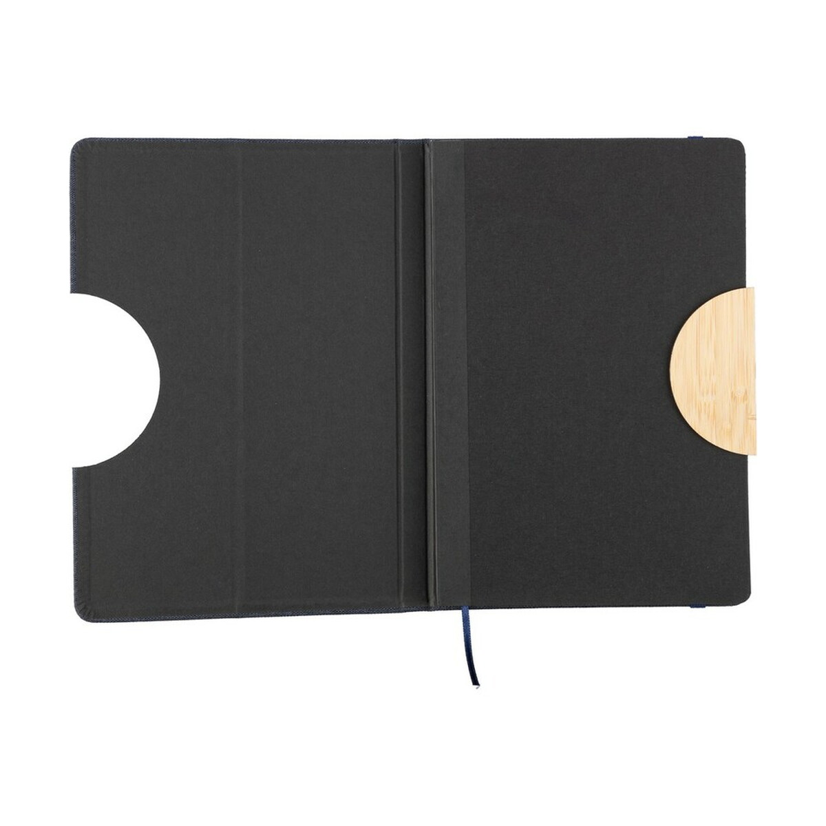 Notatniki z logo – notatnik ok. a5 rpet – czarny VA210-03_AAA02 Notatnik ok. A5 RPET - czarny VA210-03_AAA02