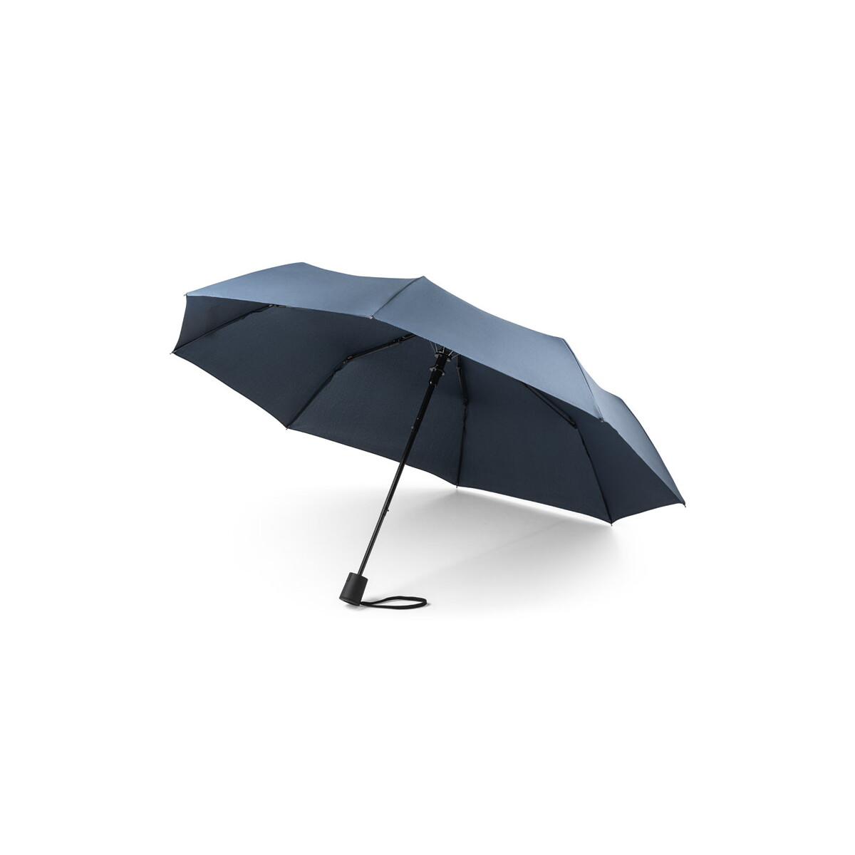 CIMONE. Składany parasol poliestru pochodzącego (100% rPET) pongee 190T z automatycznym otwieraniem - granatowy 99041_104