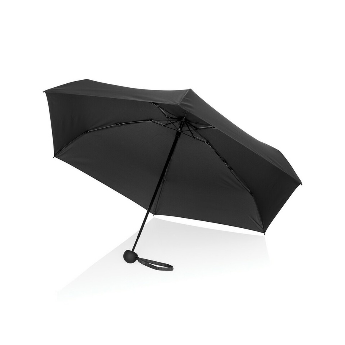 Parasol manualny 19,5" Aware™ RPET - czarny P850.7401__B_1