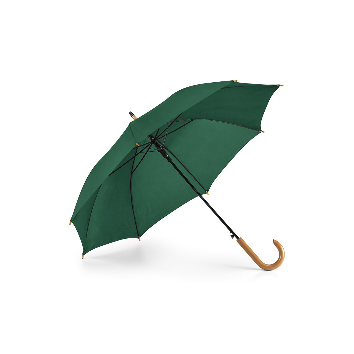 PATTI. Parasol z poliestru 190T z automatycznym otwieraniem - Ciemnozielony 99116_129