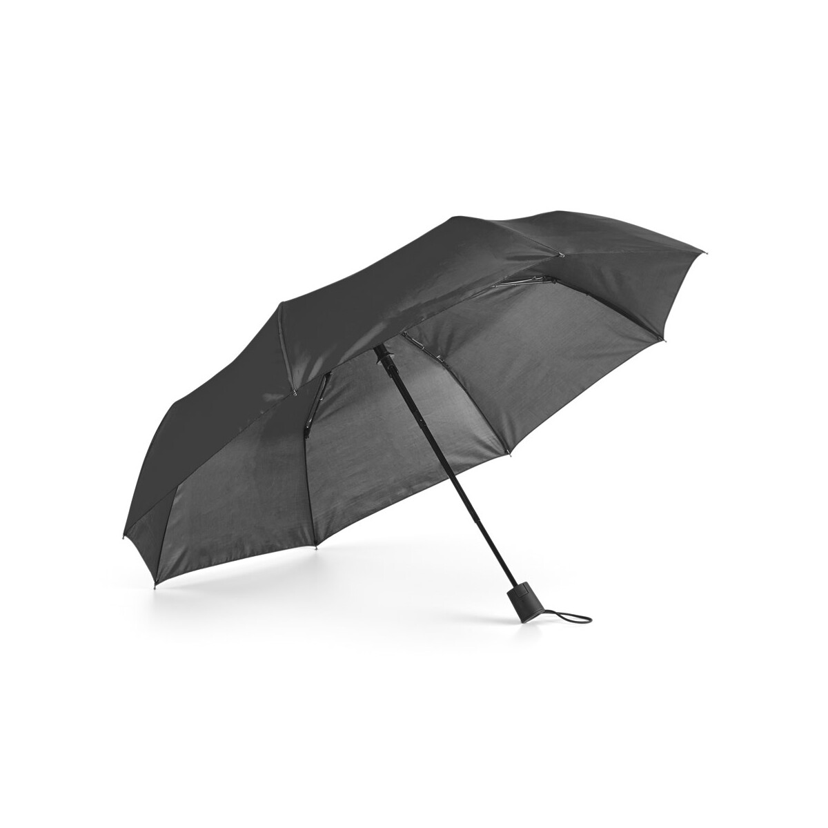 TOMAS. Parasol kompaktowy z poliestru 190T z automatycznym otwieraniem - Czarny 99139_103