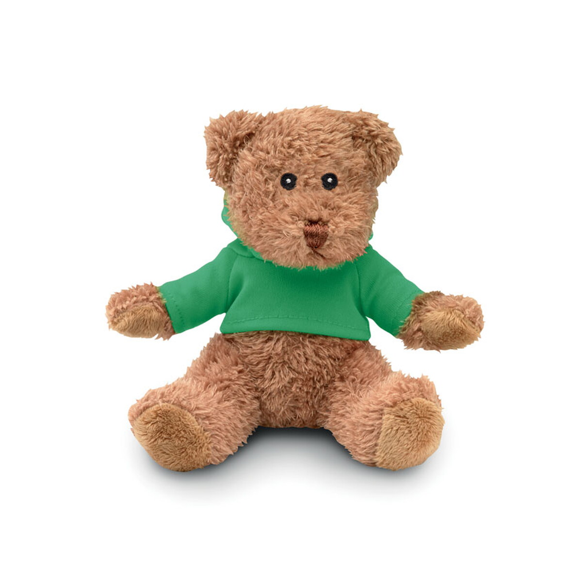 Pluszowy miś w koszulce JOHNNY - zielony mo7375-09