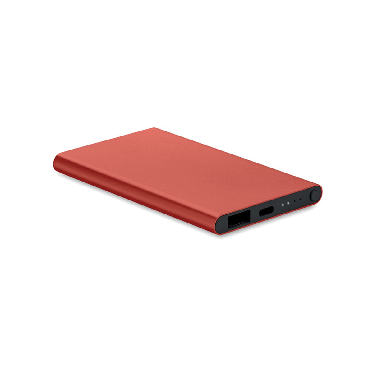 Power Bank 4000 mAh typ C POWERFLAT C - burgundowy mo6825-02