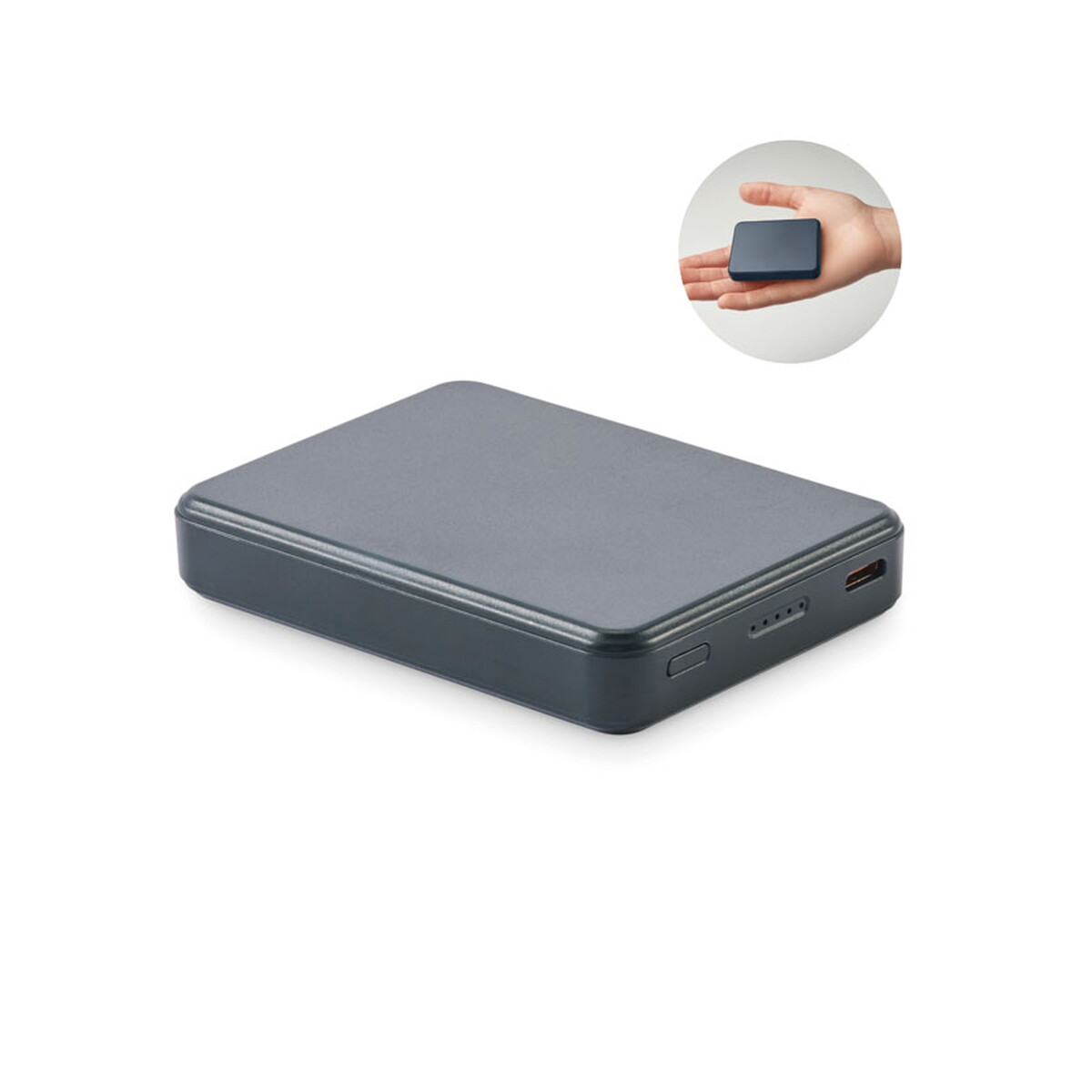 Power bank 5000 mAh KLEINPOW - francuski granatowy mo2602-85
