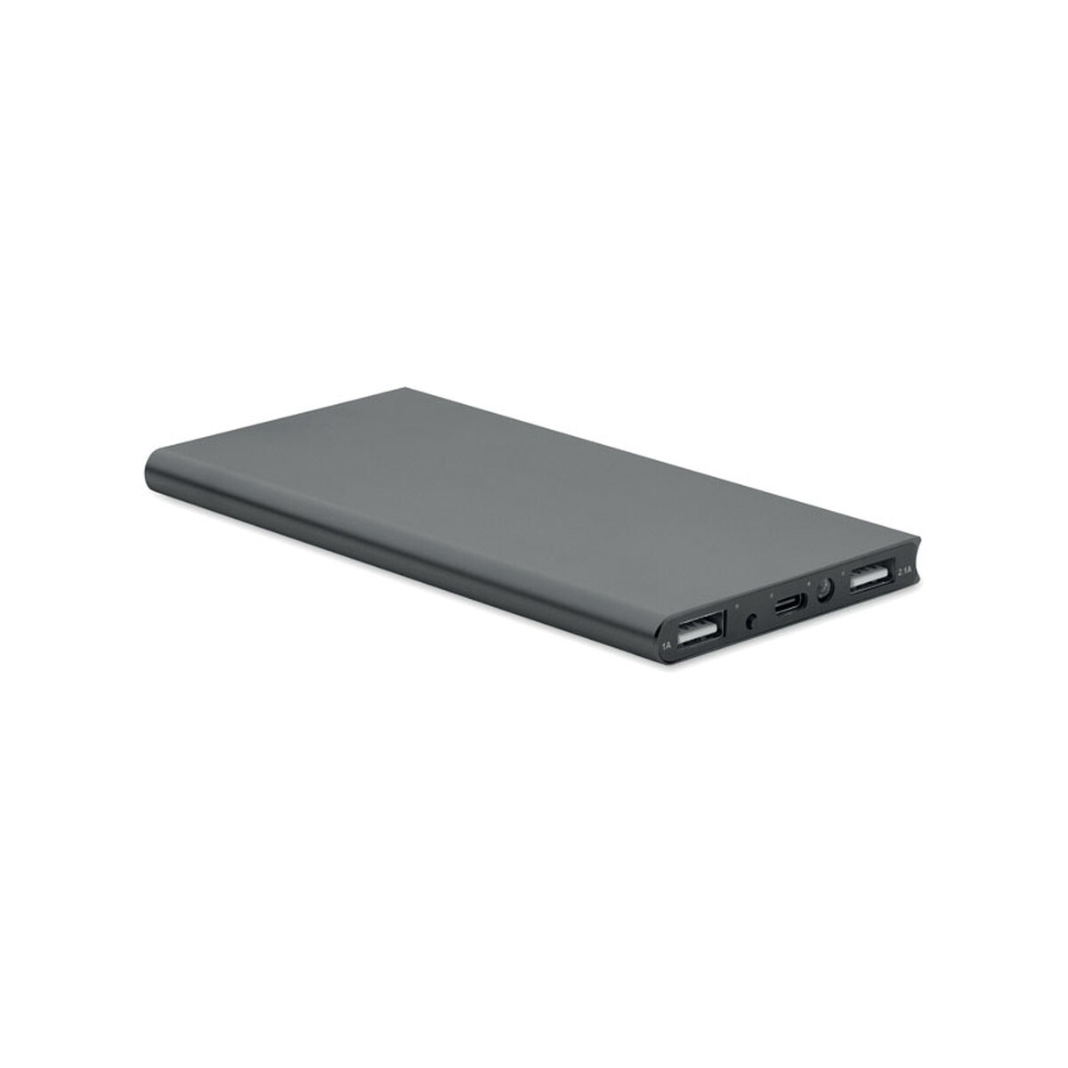 Power bank 8000 mAh POWERFLAT8C - tytanowy mo2340-18