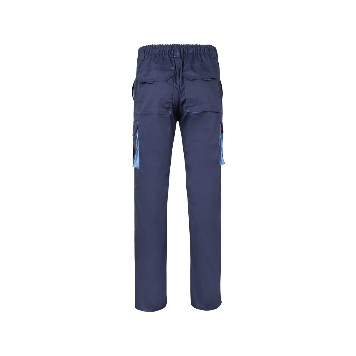 Spodnie z logo – vl hypnos. spodnie diagonalne z wieloma kieszeniami (200 g/m²), z bawełny (35%) i poliestru (65%) – granatowe/błękitne 36004_244-b VL HYPNOS. Spodnie diagonalne z wieloma kieszeniami (200 g/m²), z bawełny (35%) i poliestru (65%) - Granatowe/Błękitne 36004_244-b