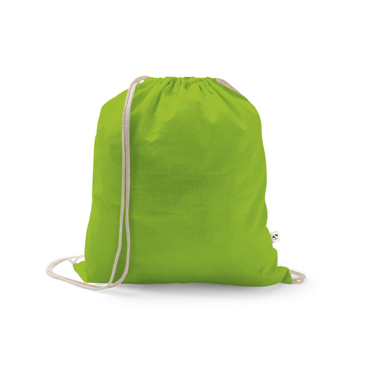 ISTANBUL. Plecak wykonany w recyklingowanej bawełny (70%), poliestru (30% rPET) (150 g/m²) - Jasno zielony 92083_119