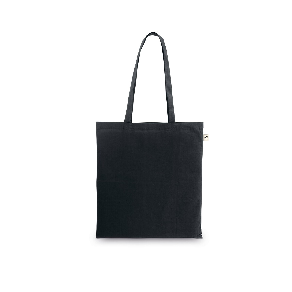 MEXICO. Torba wykonana w recyklingowanej bawełny (70%) i w poliestru (30% rPET) (150 g/m²) - Czarna 92323_103