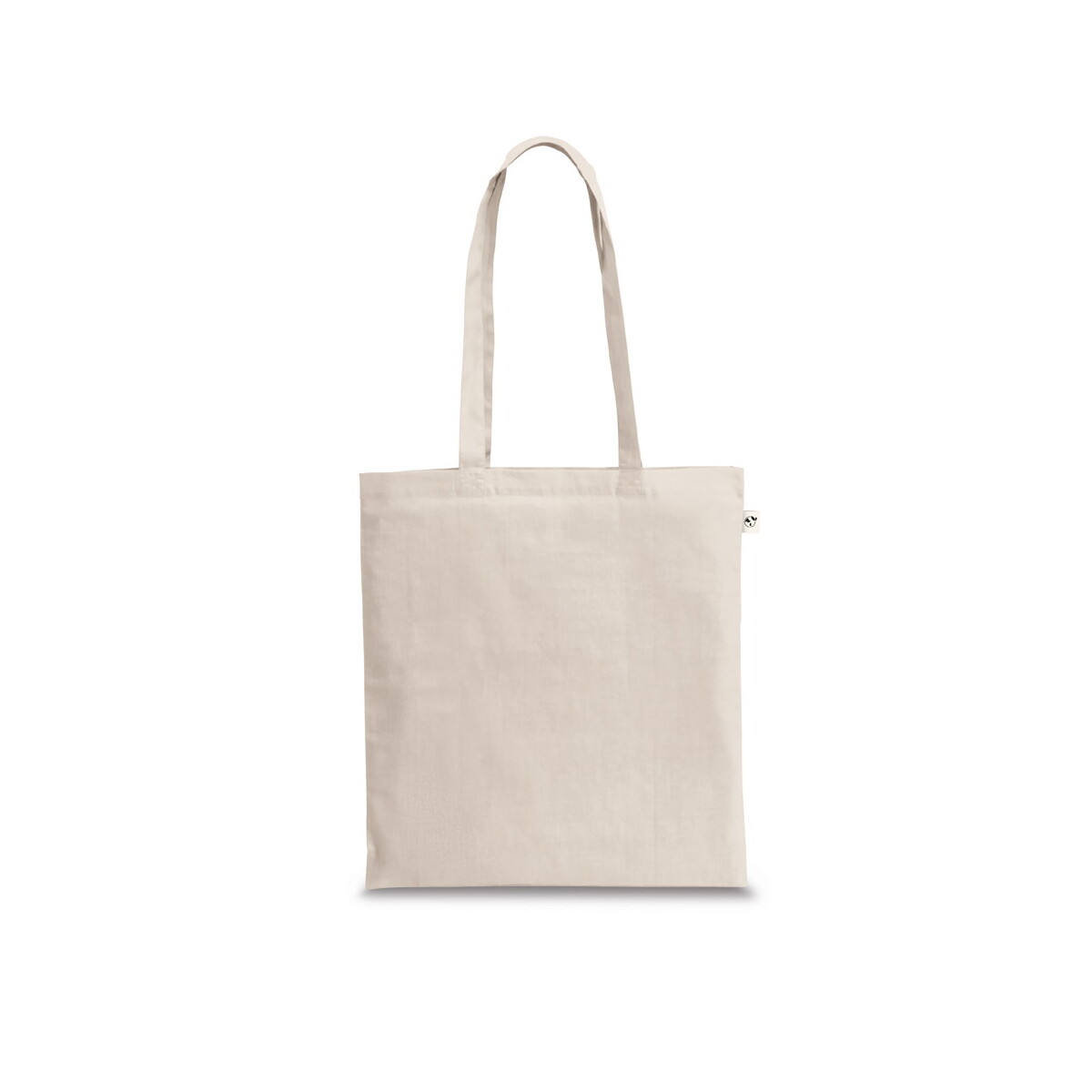 SVANETI. Torba wykonana w recyklingowanej bawełny (70%) i w poliestru (30% rPET) (150 g/m²) - Jasna naturalna 92391_150
