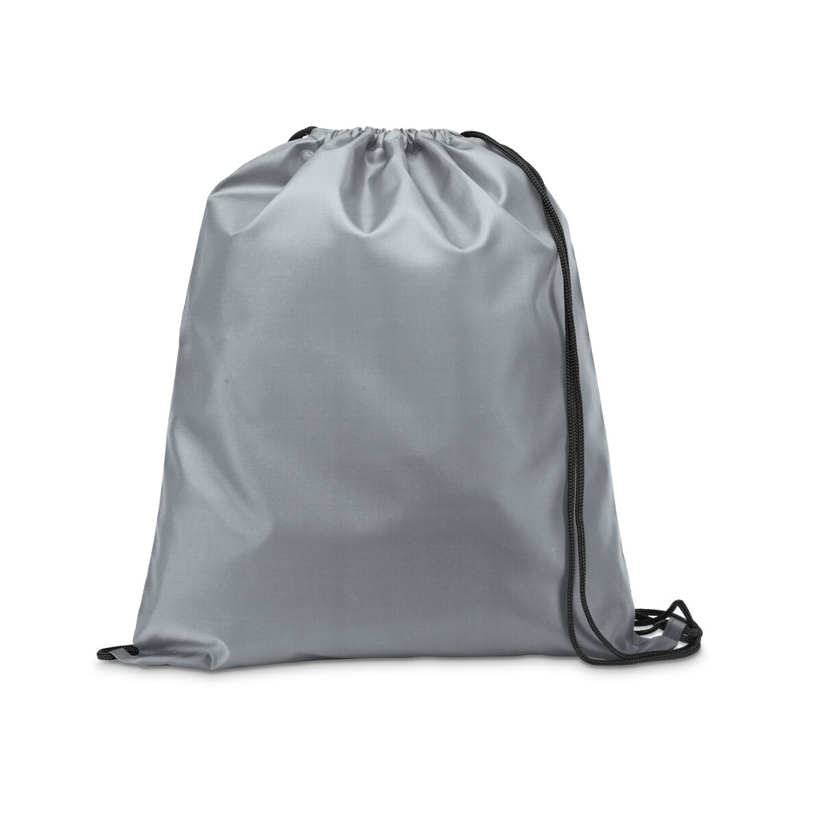 CARNABY. Worek typu plecak z 210D z czarnym sznurkiem - Jasno szary 92910_123