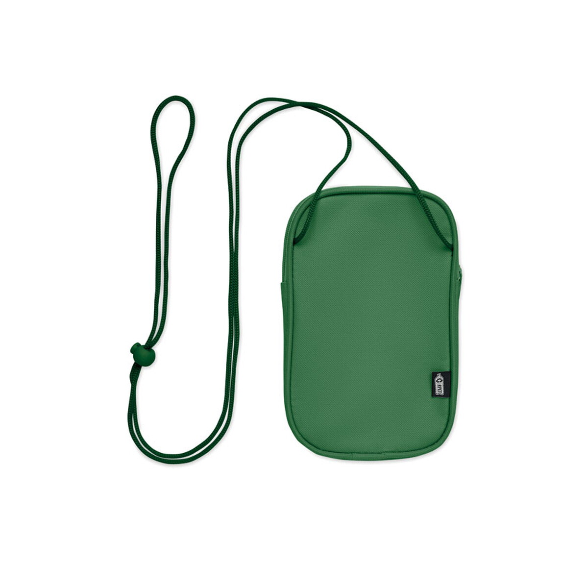Saszetka podróżna z RPET KOROVIN POUCH - zielona mo2675-09
