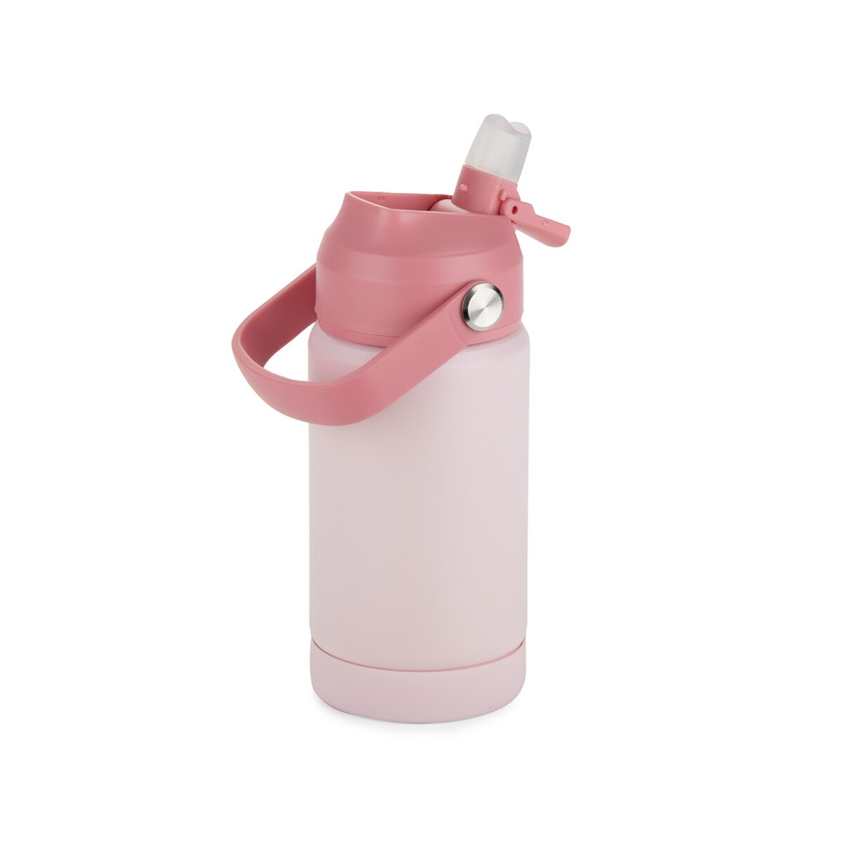 Bidony z logo – bidon termiczny meko 350 ml – różowy 16057-21_d Bidon termiczny MEKO 350 ml - różowy 16057-21_d