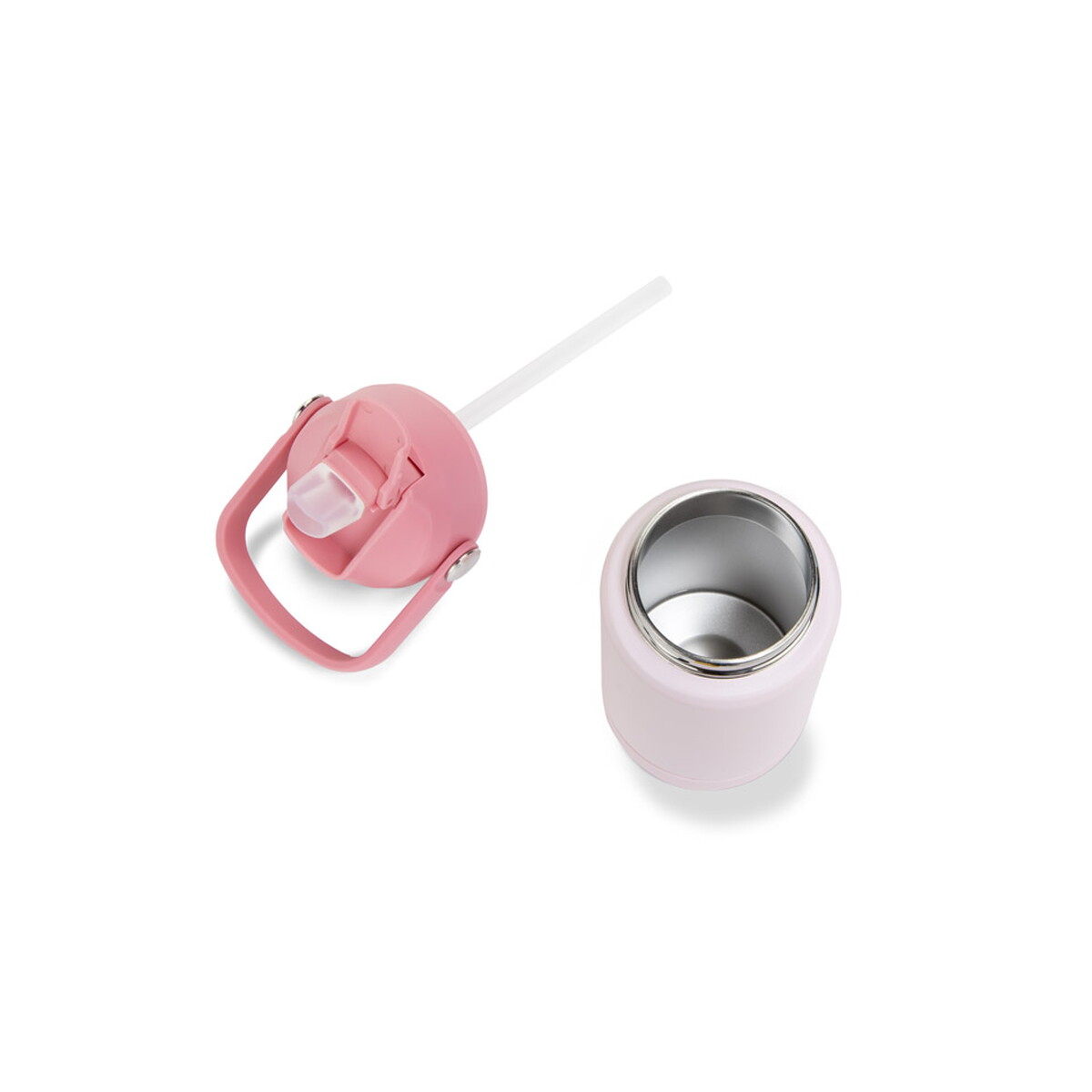 Bidony z logo – bidon termiczny meko 350 ml – różowy 16057-21_f Bidon termiczny MEKO 350 ml - różowy 16057-21_f