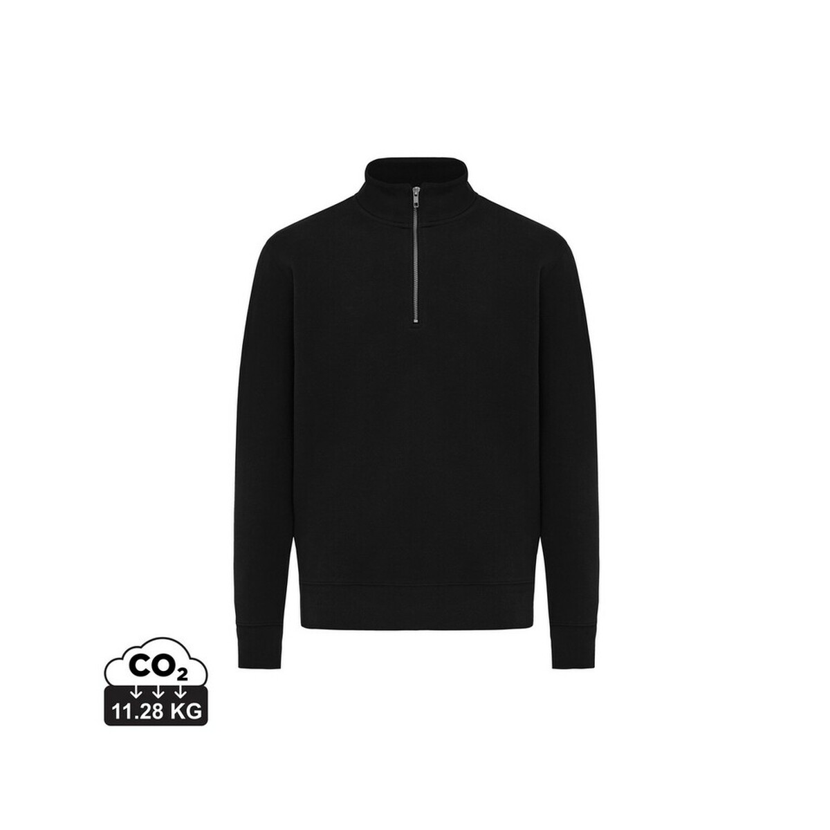 Bluza Iqoniq Elgon z bawełny z recyklingu - czarna T9601.001.XXL__S_0
