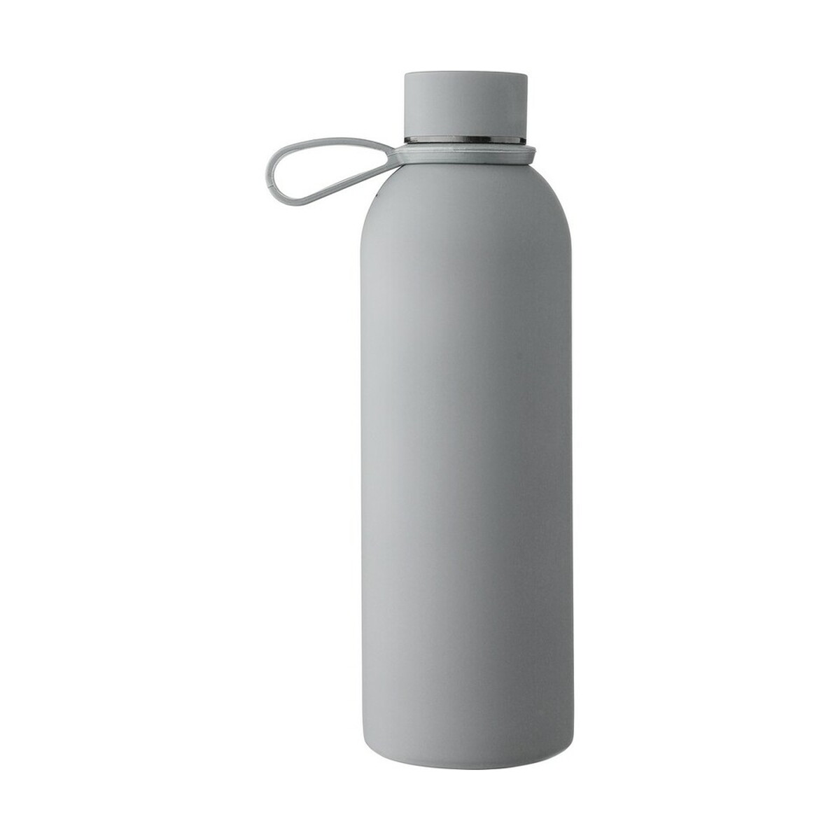 Butelki z logo – butelka termiczna 500 ml – grafitowa VA567-15_ISL01 Butelka termiczna 500 ml - grafitowa VA567-15_ISL01