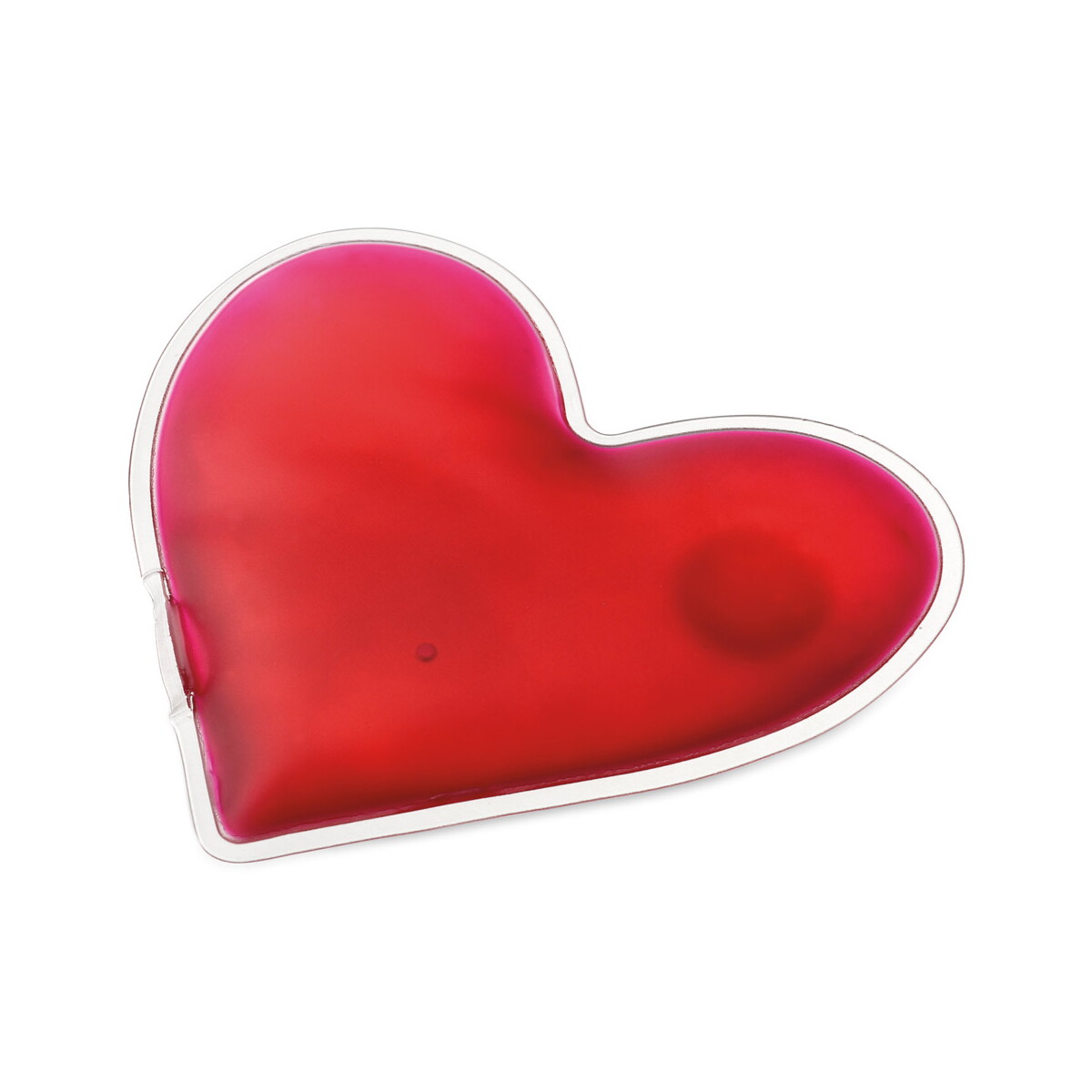 LOVELY. Ogrzewacz żelowy w kształcie serca wykonany z PVC - Czerwony 94356_105