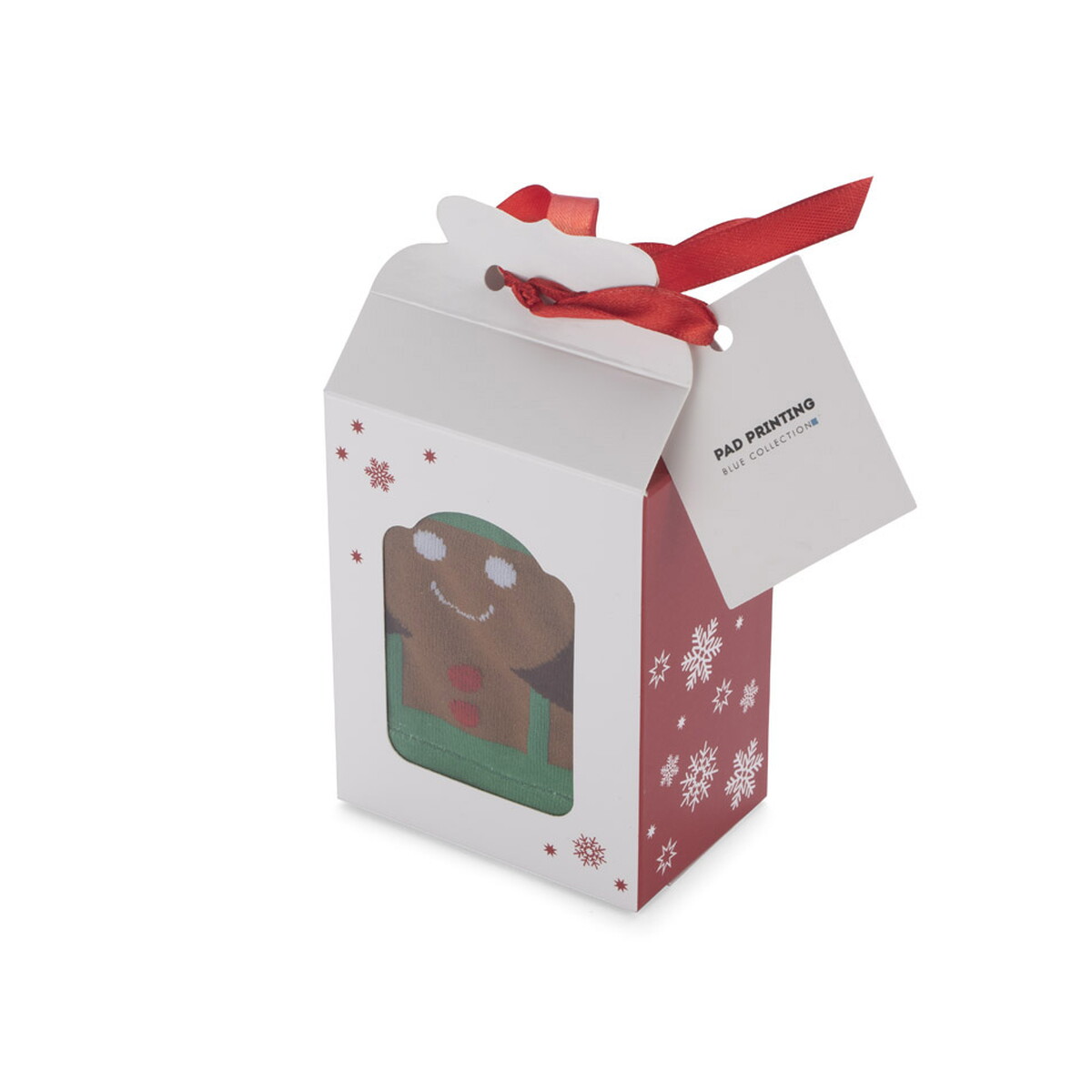 Gadżety świąteczne z logo – zestaw skarpet feliz – brązowe 08122-09_zn Zestaw skarpet FELIZ - brązowe 08122-09_zn