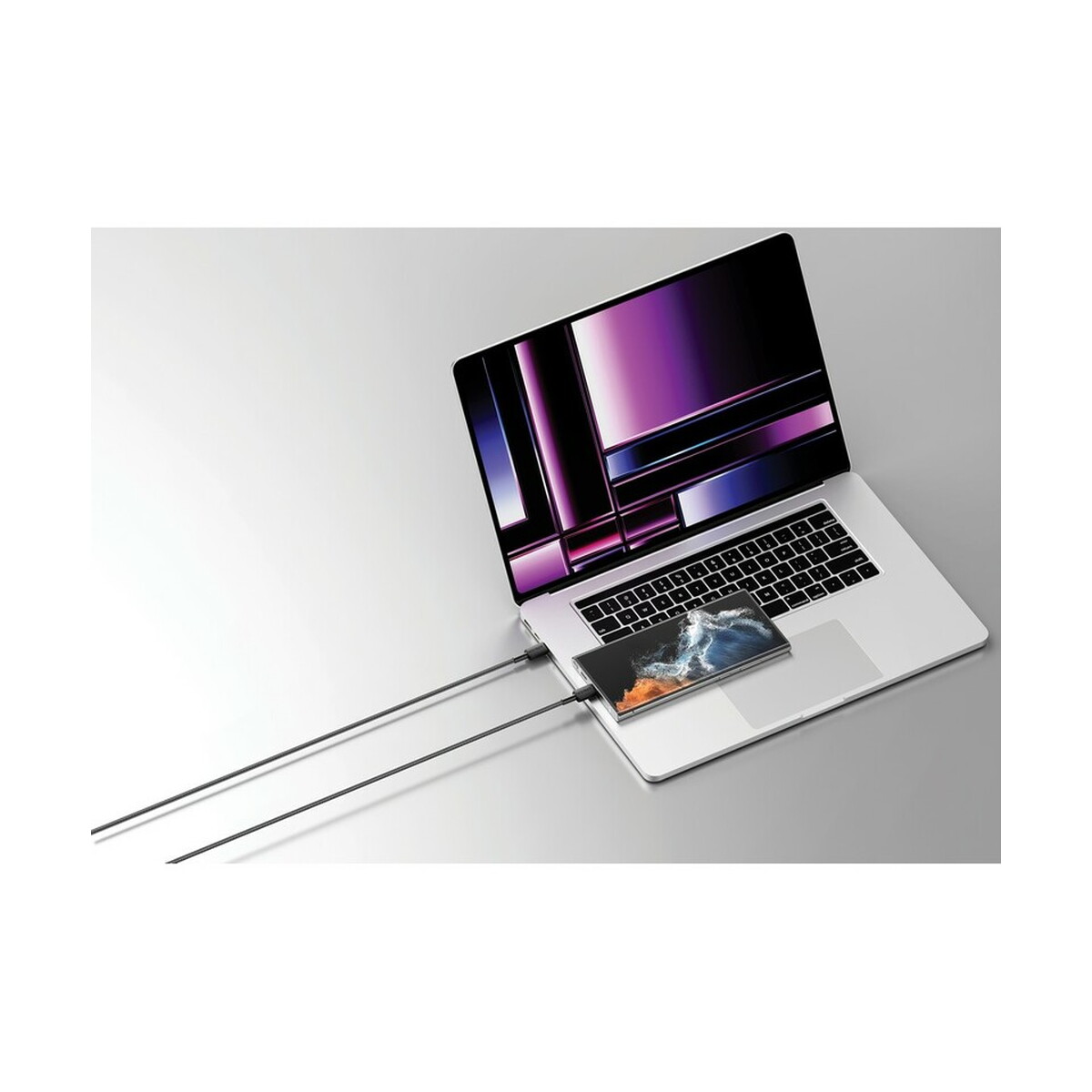 Kable USB z logo – kabel do ładowania 60w anker – szary VR017-19_RBA81F6G11__B_4 Kabel do ładowania 60W Anker - szary VR017-19_RBA81F6G11__B_4