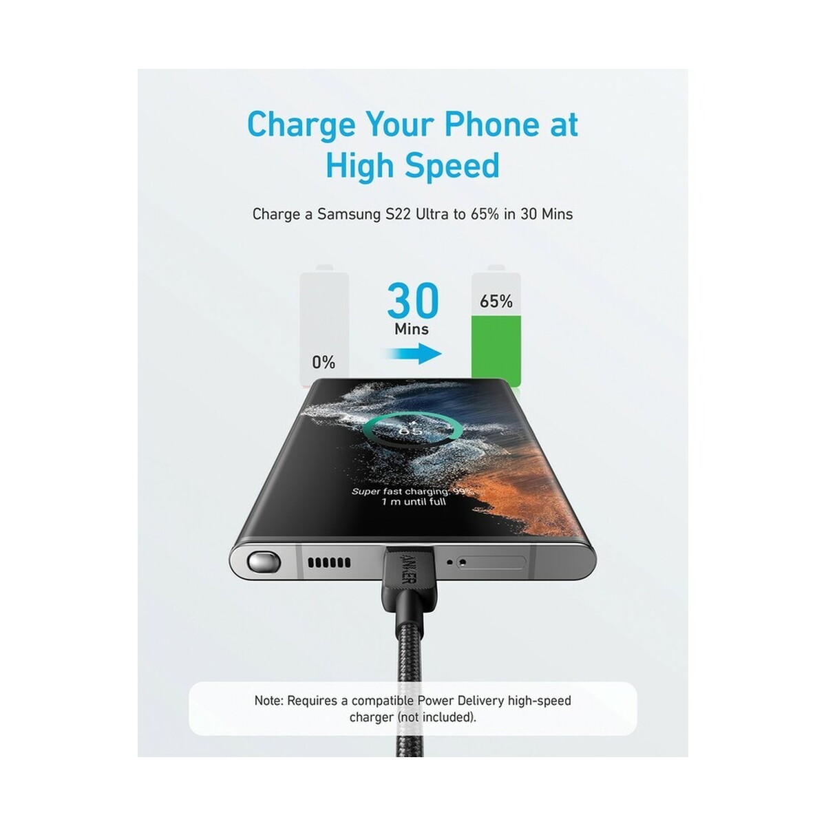 Kable USB z logo – kabel do ładowania 60w anker – szary VR017-19_RBA81F6G11__CT_150 Kabel do ładowania 60W Anker - szary VR017-19_RBA81F6G11__CT_150