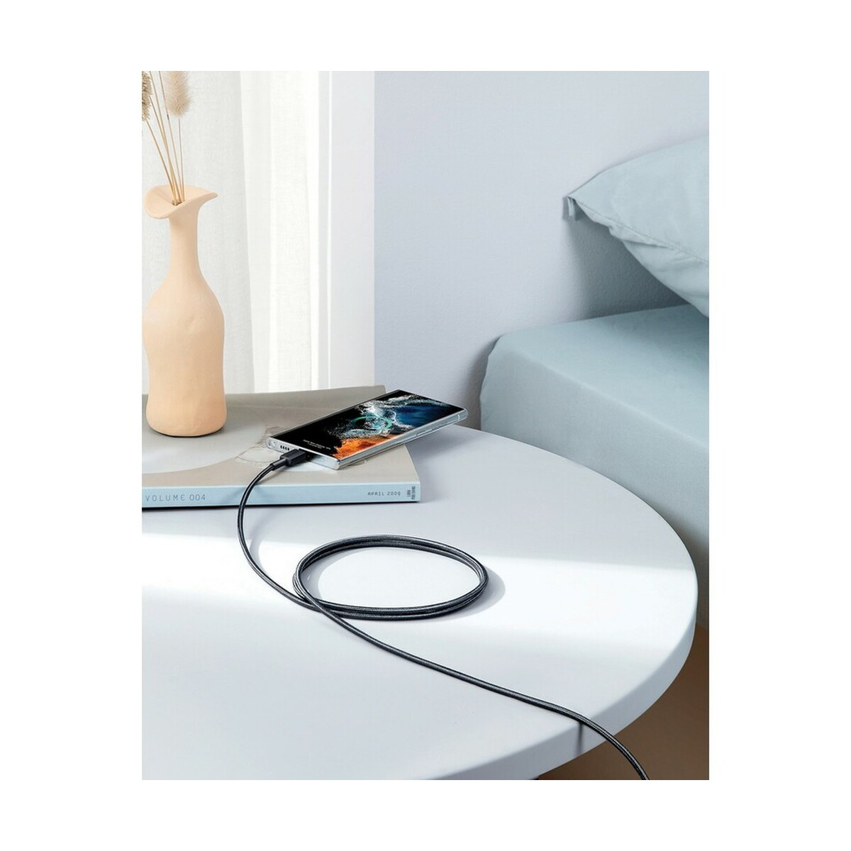 Kable USB z logo – kabel do ładowania 60w anker – szary VR017-19_RBA81F6G11__M_400 Kabel do ładowania 60W Anker - szary VR017-19_RBA81F6G11__M_400